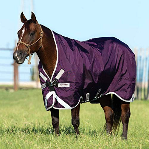 Horseware Rambo Wug Weidedecke (Regendecke) 145cm ohne Füllung Purple/Silver