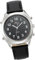 Atlanta Sprechende Armbanduhr, Quarz, schwarz | Herrenuhr | Quarz | silberfarben
