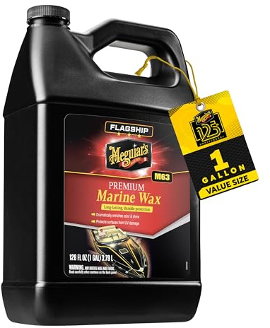 Meguiar's M63 Flagship Premium Marine Wax, 1gal