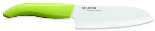 KYOCERA Coltello in ceramica FK 140 WH Verde Manico coltelli in ceramica