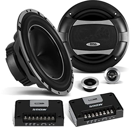 BOSS AUDIO PC65.2 Phantom Serie 6.5 Zoll 16,5 cm 500 Watt 2-Wege Lautsprecherpaar