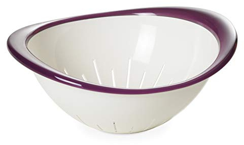 OMADA Scolapasta in Plastica 26cm, Colapasta per Pasta, Verdura, Frutta