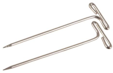 Knit Pro T-Pins, Pack of 50, Silver