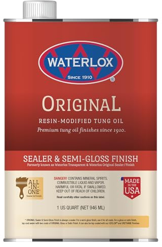 Waterlox Original, Sealer/Finish, 1qt. Net 946 ml