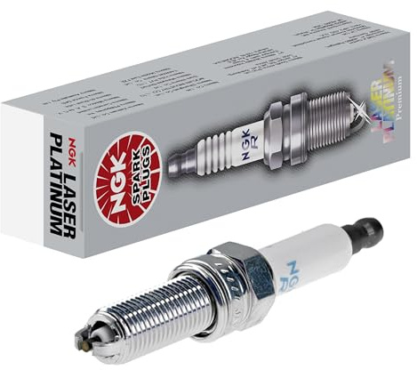 NGK Zündkerze LKR8AP, 4471 | Laser Platinum | 1 Stück | LKR8AP, 4471 Kompatibel mit 3 (E90),3 Cabriolet (E93),3 Coupe (E92),5 (E60),5 Touring (E61),6 (E63),6 Cabriolet (E64)