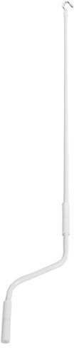 Mendler Handkurbel für Markisen, Markisenkurbel Kurbel, 150cm - weiß