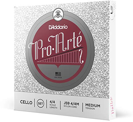 D'Addario J59-4/4M Pro Arte Cello Saitensatz Perlon/Aluminium 4/4 Medium