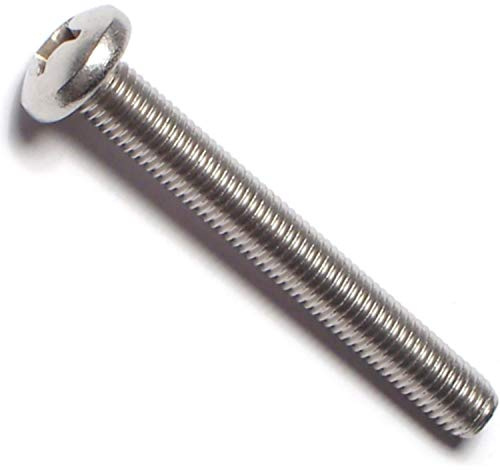 Hard-to-Find Fastener 014973200473 Phillips Pan Machine Screws, 1/4-28 x 2, Piece-5
