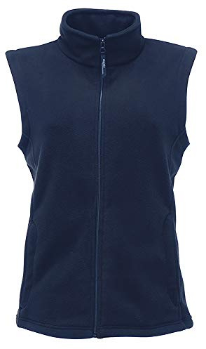 Regatta Gilet en Micropolaire pour Femme, Femme, Gilet matelassé, Rg186/Tra802, Bleu Marine, Taille 42