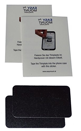 EasyMount Thinplate für EasyMount Classic, Air, Brackets Halterungen Kompatibel mit Anderen Magnethalterungen - Metallplättchen