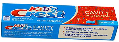 Crest Kids Tube Size 4.6Z Kids Sparkle Fun Cavity Protection Toothpaste Pack Of 1