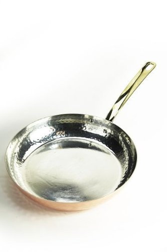 Poêle en cuivre (24 cm) avec manche - 'CopperGarden®'