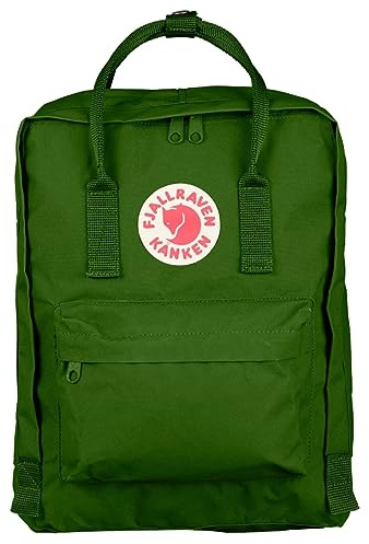 Fjällräven Unisex Rucksack Kånken, grün (Leaf Green), 13 x 27 x 38 cm, 16 L, 23510-615