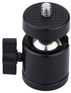 akoak 1/4 giro Mini rótula de bola para trípode de rosca para DSLR Cámara Videocámara Light Bracket