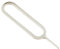 ChannelExpert Metal SIM Card Ejector Nadel Injektion für iPhone iPad Silber