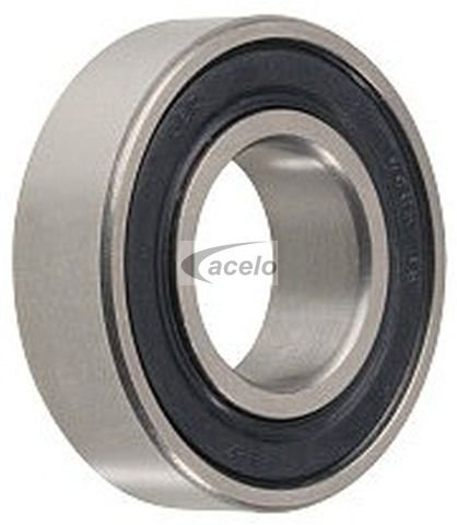 Kugellager Radial Rillenkugellager R8/6001-2RS ; 12,7 (1/2) / 28/8