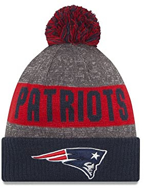 New Era Arizona Cardinals Beanie - NFL Sideline Bobble - Grey/RED