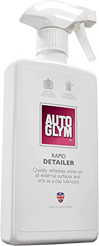 Autoglym Rapid Detailer, 500ml - Car Cleaning Spray Restores and Protects Exterior Bodywork, Paintwork, and Surfaces, DI-D-E-176