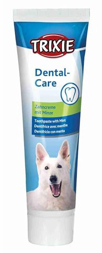 Trixie Dental Care Minze | 100 g | Zahncreme für Hunde | Zur Unterstützung der Zahngesundheit und Mundhygiene | Zur Vorbeugung von Zahnstein und Plaque | Mit Minze