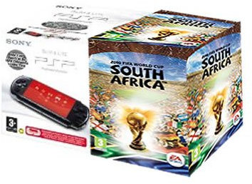 PSP Console & Game Pack FIFA 2010 World Cup - Black (Sony Playstation Portable 3003)