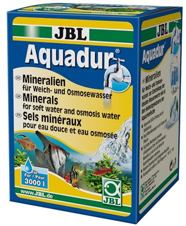 JBL Aquadur Mineralsalz-Wasseraufbereiter für Süßwasser Aquarien, 250 g, 24902
