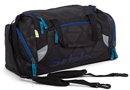 SATCH Black Triad Kinder-Rucksack, 50 cm, Schwarz Heatemboss