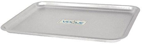 Vogue Aluminium Baking Tray 425 x 311mm - Lightweight Durable Large Professional Catering Home Kitchen Oven Cookie Baking Tray K444 | Retains heat excellently and stays lightweight, serving professional catering kitchens or home baking ovens reliably.