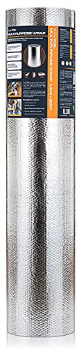 SuperFOIL Foil Insulation Roll - Energy Saving DIY Bubble Foil Sheet - 3-in-1 Sustainable Thermal Insulation Reflective Radiant Barrier & Vapour Barrier (Silver, 1.5m x 25m)