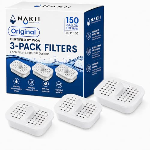 Water Pitcher Replacement Filter for NFP-100, 3 Count