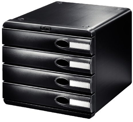 Leitz Serie Allura (1, schwarz Schubladenset 4)