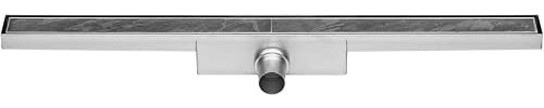 Easy Drain Compact Fliese Duschrinne Bodenablauf - 70 cm - Ablaufrinne für Badezimmer - Duschablauf sehr flach