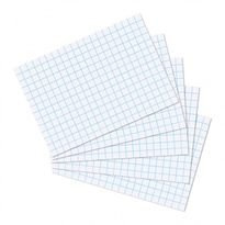 500 Karteikarten in A6 weiß kariert von Herlitz [Sparpaket]