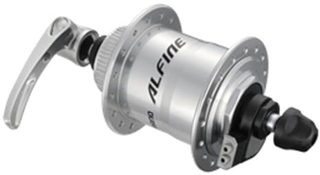 SHIMANO 2091611200 Nabendynamo, Silber, 10 x 6 x 4 cm