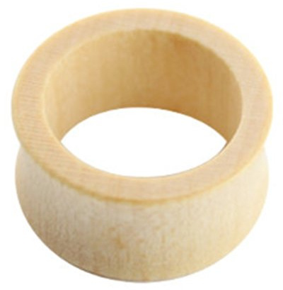 eeddoo Flesh Tunnel Holz Weiß Ahorn