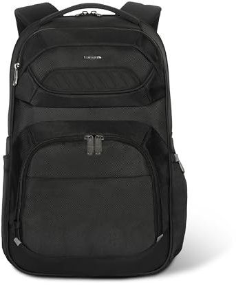 Targus Legend IQ Laptop Backpack Bag for Business Fits 16-Inch Laptop Professional Travel Backpack for Men and Women Carry on Backpack Bookbag Backpack Travel Backpack for Women Black(TSB705US),
