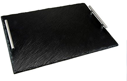Apollo 1473 Slate Tray, Stone, Multi-Colour, 40x0.6x30