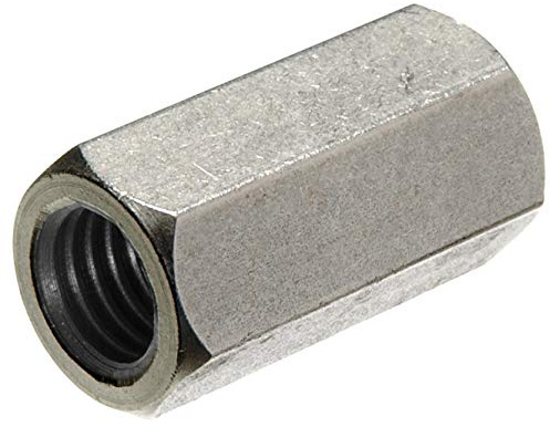 The Hillman Group 45134 3/8-16 Stainless Steel Coupling Nut, 6-Pack