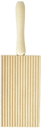 Home 88749 Riga Gnocchi, Legno, Beige, 19x6x2 cm