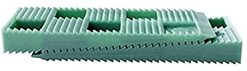 Edma 189055 Cale Crantée, 80 x 30 x 10 mm, Lot de 30