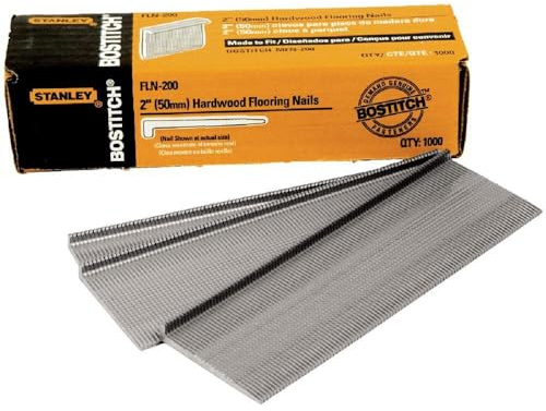 BOSTITCH Flooring Nails, L-Nail, 2-Inch, 1000-Pack (FLN-200)