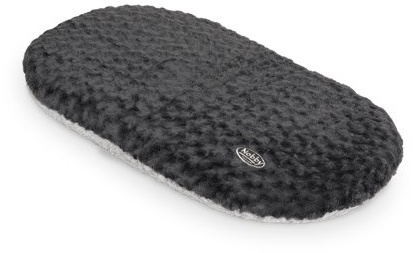 Nobby Kissen oval SEOLI dunkelgrau / hellgrau L x B: 63 x 40 cm
