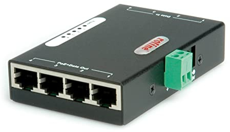 Roline Gigabit Ethernet Poe Injektor, 4 Ports (21.13.1198)