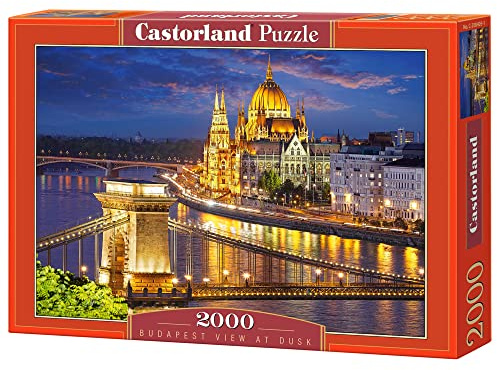 Castorland C-200405-2 - Puzzle Budapest am Abend 2000 Teile, TU