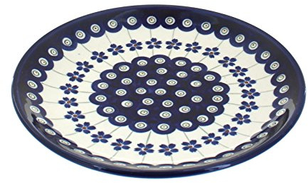Original Bunzlauer tallrik/frukosttallrik/mattallrik Ø 19,5 cm dekor 166a
