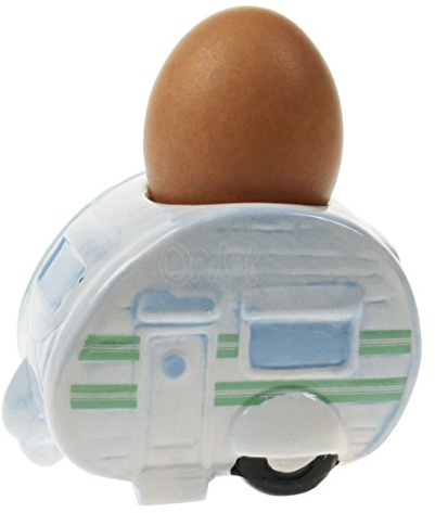 Puckator Wohnwagen Eierbecher aus Keramik von Ted Smith