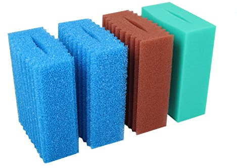 Wacredo Ersatzschwamm Set für Teichfilter Oase Biotec 5.1/Biosmart 18000 | vollständiges Ersatzschwamm-Set für Filter Oase Biotec 5.1/Biosmart 18000 Komplettset, Filterschwamm, Ersatzschwämme