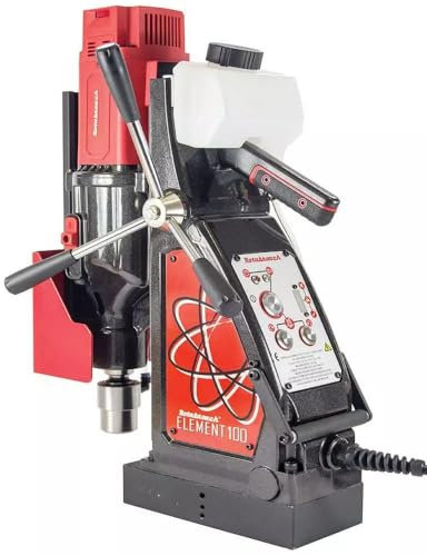 Rotabroach Magnetic Drill Press Machine - Rotabroach's Element 100/3 2000w 230v Electric Drilling Machines Capable of Drilling Holes up to 100mm in Diameter & 100mm in Depth