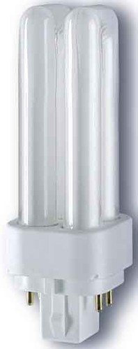 Radium RALUX Lampe fluocompacte duo/E, culot G24q-3 26 W/830 ra31311487