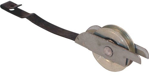 Prime-Line productos B 704 resorte de protector de puerta con 2,54 cm rodillo de acero, (Pack de 2)