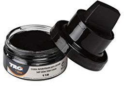 TRG The One Self Shine Shoe Cream, Self-shine cream with natural waxes, 118 Black, 50 ml